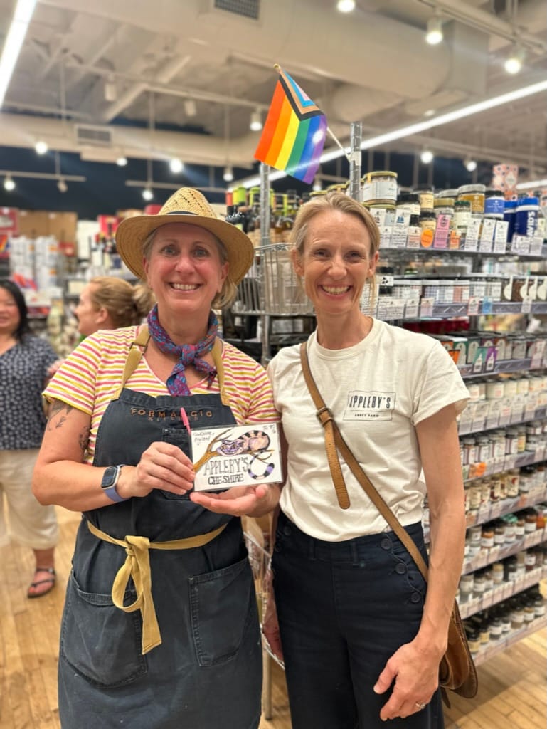 Sarah Appleby and Jennifer Tolliver at Formaggio Kitchen